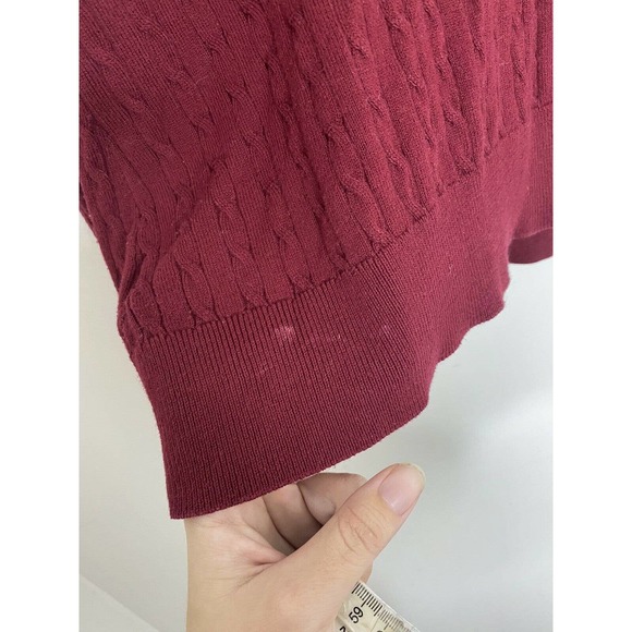 Michael Kors Cable Knit Button Cardigan Sweater - Picture 7 of 7